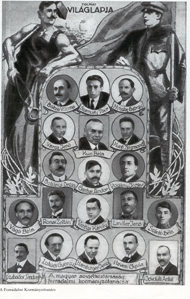 匈牙利蘇維埃共和國政府成員