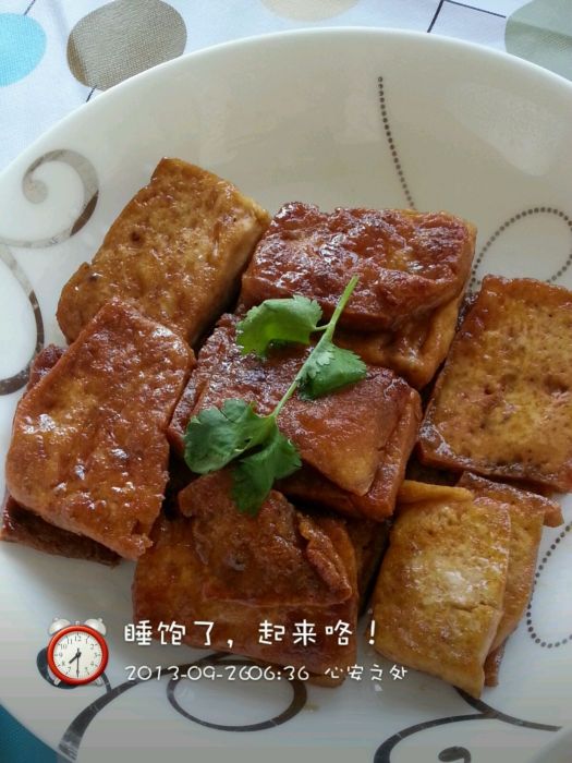 五香煎豆腐 五香煎豆腐