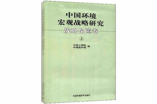 中國環境巨觀戰略研究（戰略保障卷）