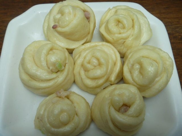 玫瑰花包子 玫瑰花包子