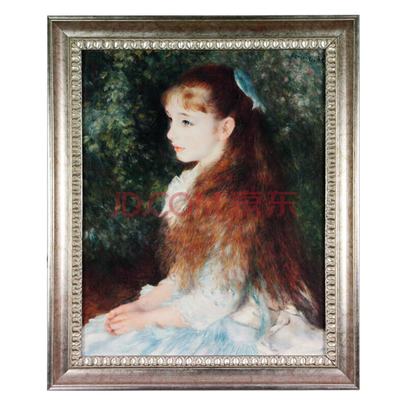 西方油畫大圖系列·雷諾瓦：少女伊蓮
