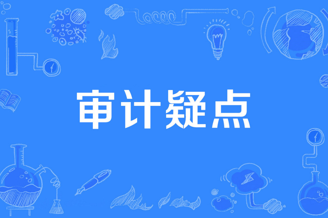 審計疑點 審計疑點