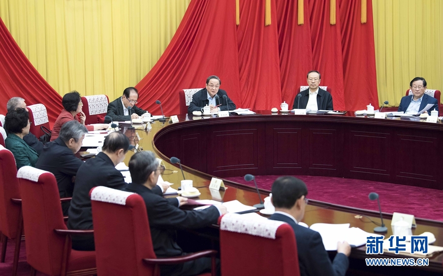 俞正聲在北京主持召開政協第十二屆全國委員會第六十八次主席會議