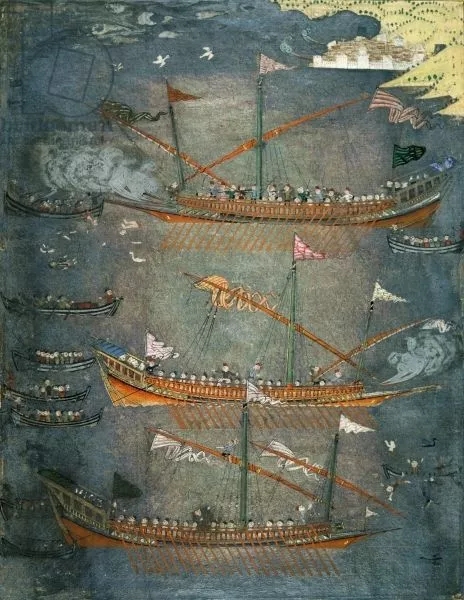 土耳其人的槳帆船戰艦