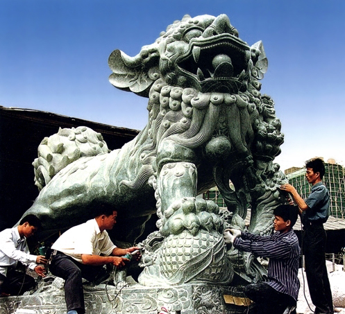 惠安傳統雕刻——南派石獅