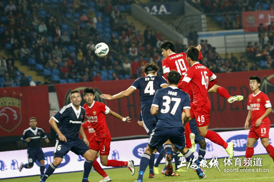 2013滬港杯首回合上海上港VS香港南華