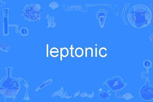 leptonic leptonic