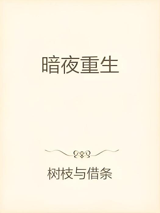 暗夜重生 暗夜重生