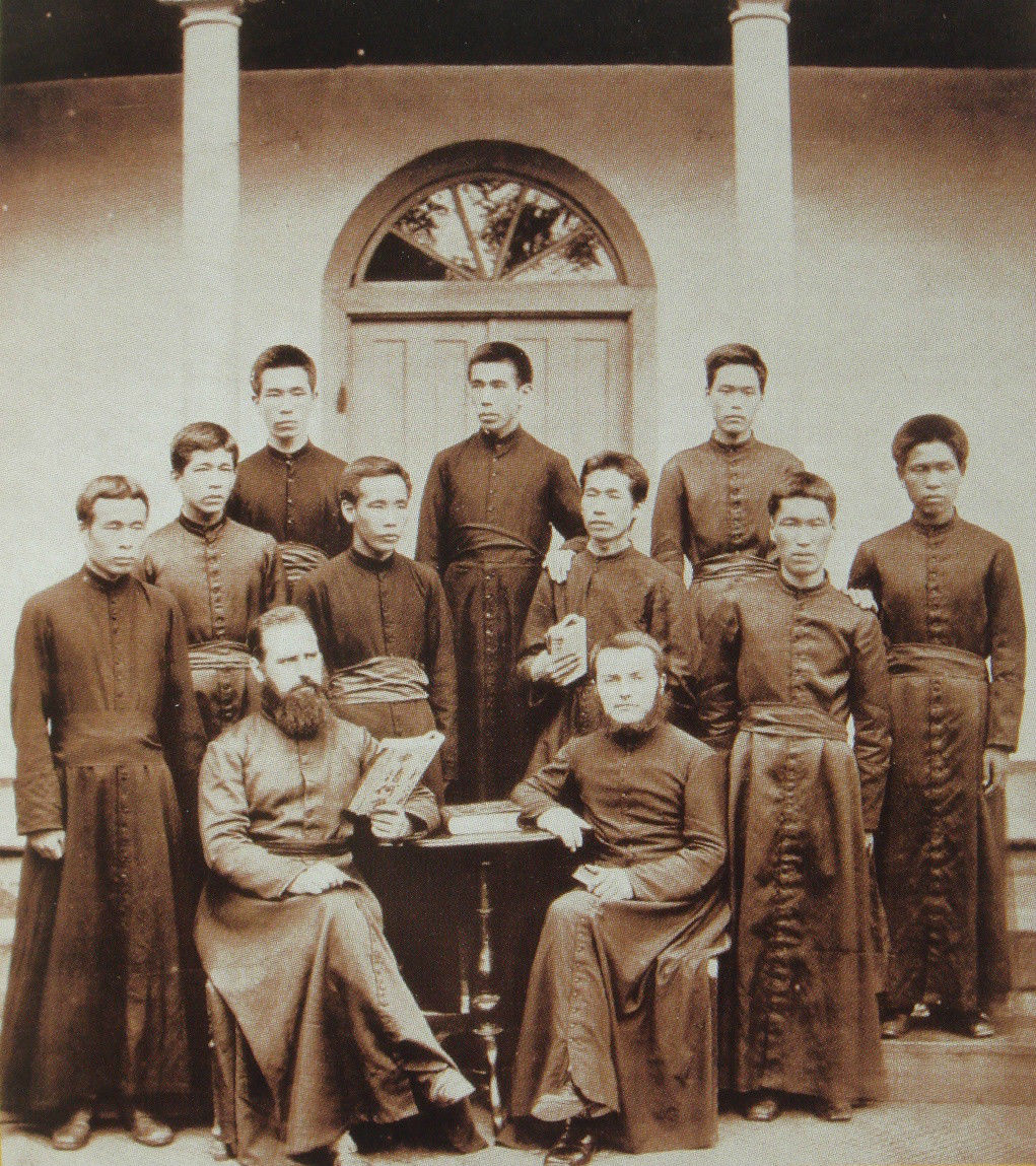1881年日本的傳教士和神學生