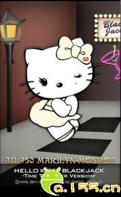 Hello Kitty黑傑克紙牌