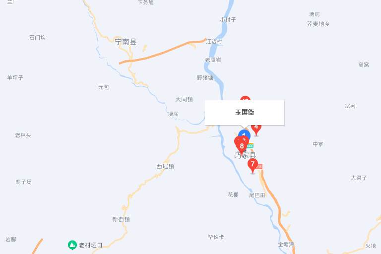 玉屏街道(雲南省昭通市巧家縣下屬街道) 玉屏街道(雲南省昭通市巧家縣下屬街道)