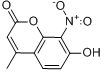 7-羥基-4-甲基-8-硝基香豆素