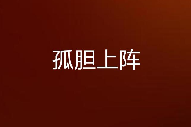 孤膽上陣 孤膽上陣