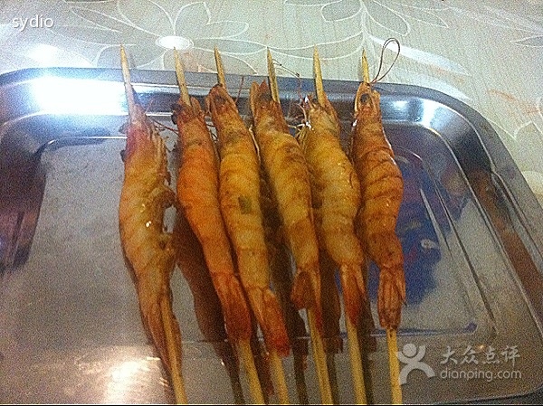 烤串蝦