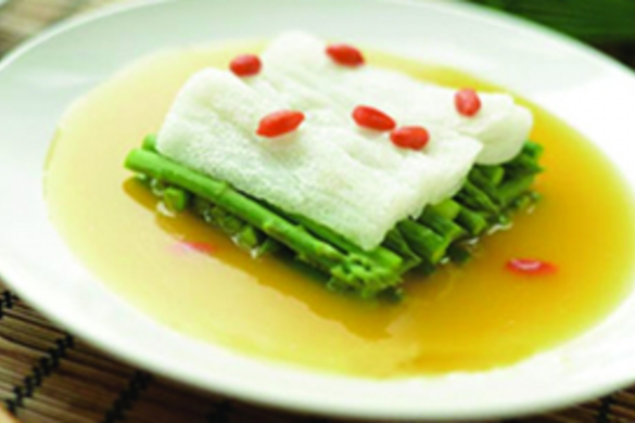 蘆筍竹蓀湯