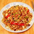 炒熱乾麵