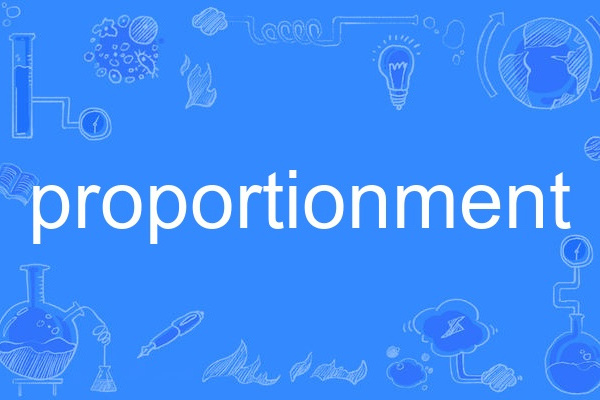 proportionment proportionment