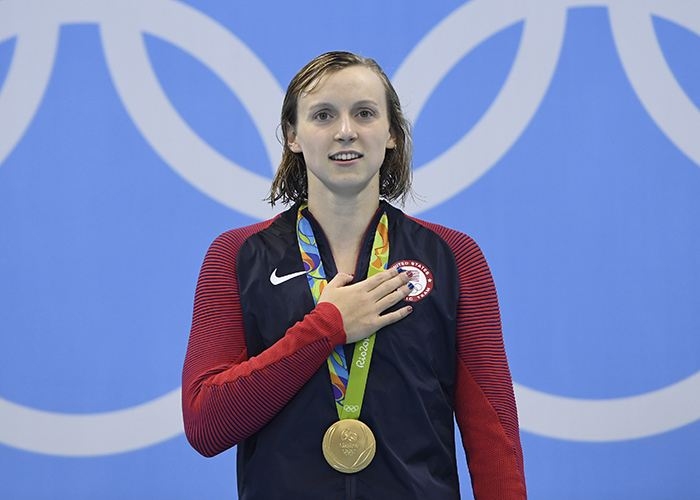 里約奧運凱蒂連續打破400、800自世界記錄