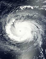 颶風基洛  衛星雲圖