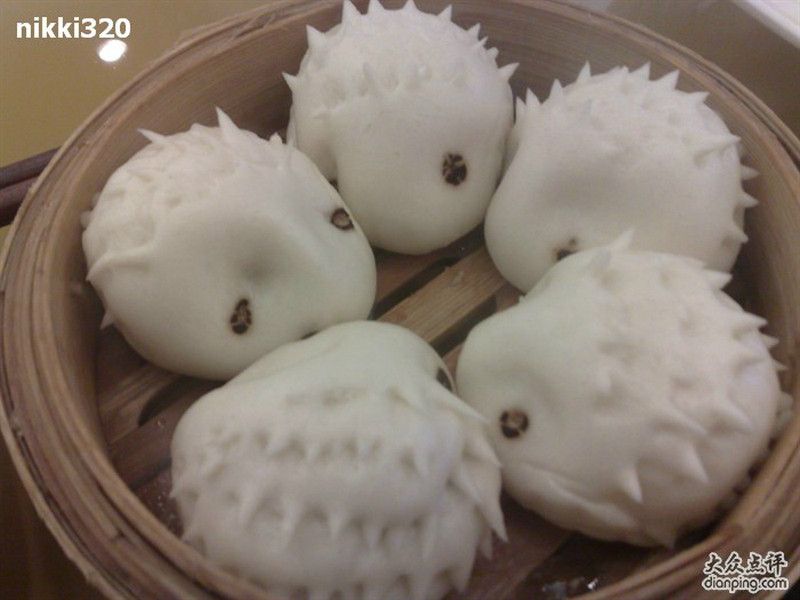 刺蝟豆沙包 刺蝟豆沙包