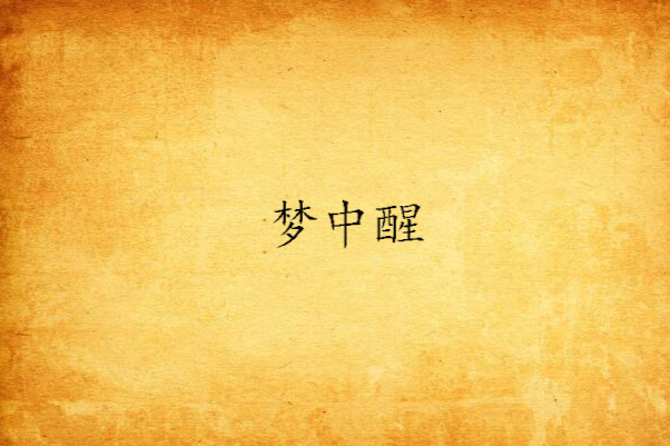 夢中醒 夢中醒