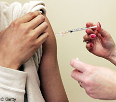 接種麻疹疫苗