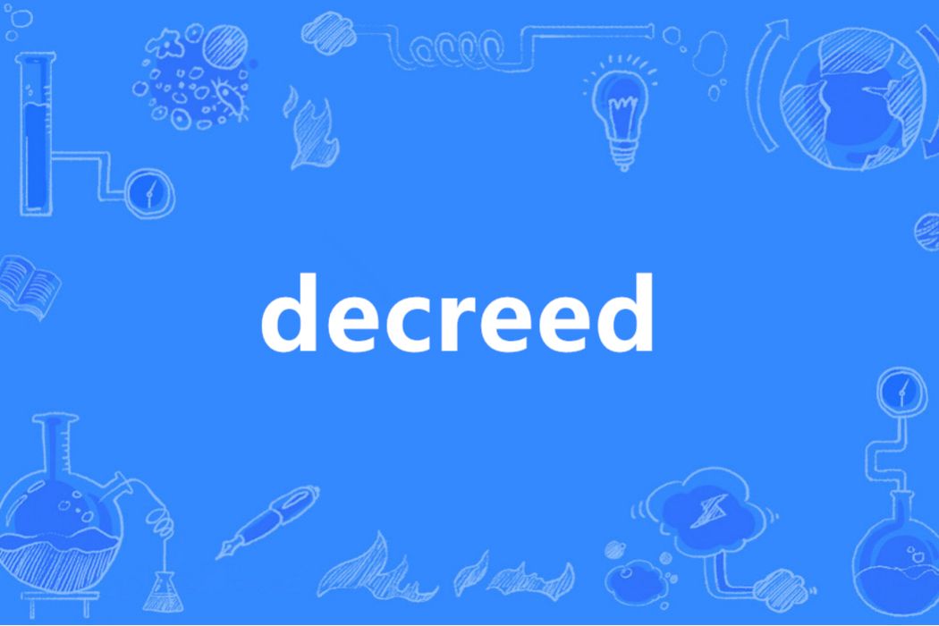 decreed
