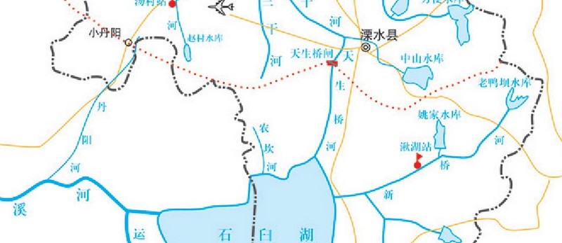 秦淮河位置及水系圖