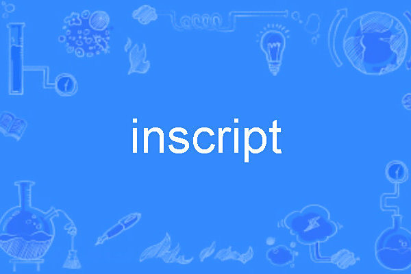 inscript inscript