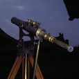 銅鍍金天文望遠鏡