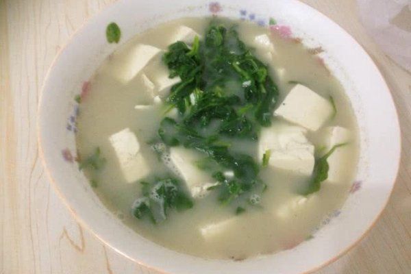 薺菜豆腐煲 薺菜豆腐煲