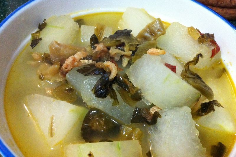 酸菜燉冬瓜 酸菜燉冬瓜