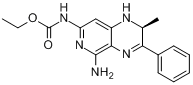 (-)-(S)-N-（5-氨基-2-甲基-3-苯基-l,2-二氫吡啶並[3,4-b]吡嗪-7-基）氨基甲酸乙酯