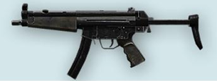 戰地2中的MP5衝鋒鎗