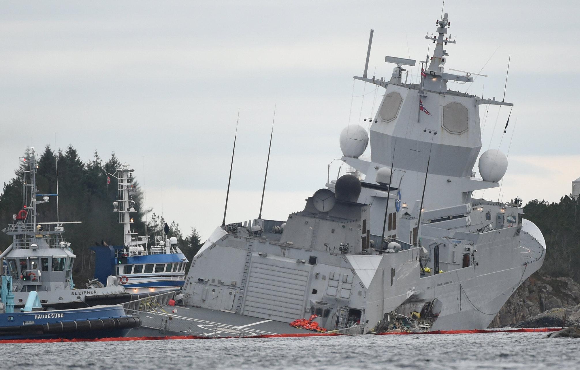 11·8挪威海岸船隻相撞事故