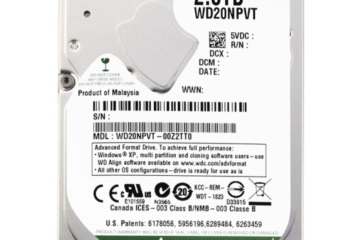 西部數據WD20NPVX