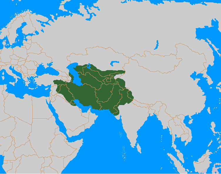 帖木爾帝國版圖