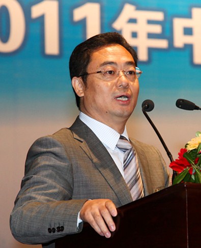 劉殿波在2011年中國藥學大會開幕式上致辭