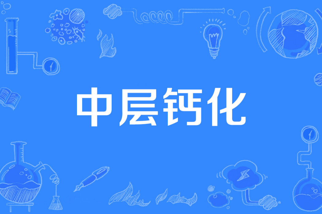 中層鈣化 中層鈣化