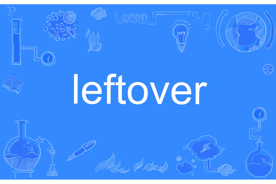 leftover(英文單詞) leftover(英文單詞)