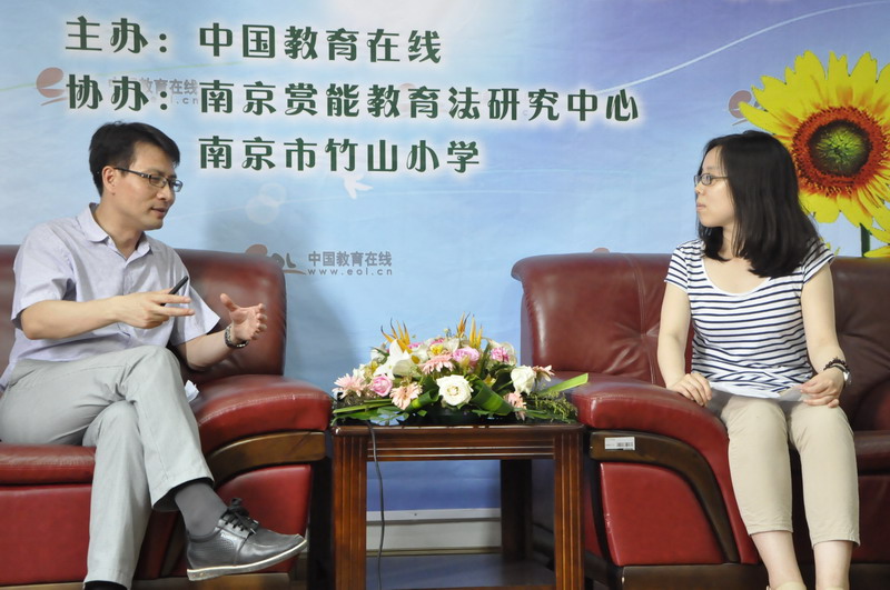 中國教育線上南京系列沙龍期間專訪陳巍教授