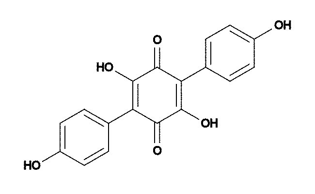 阿托門丁的分子結構式