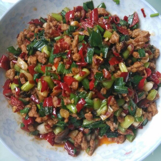 肉末辣椒 肉末辣椒