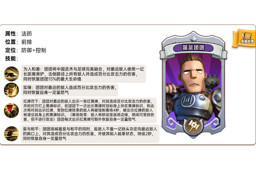 國足團團(《我叫MT:歸來》手遊的卡牌角色) 國足團團(《我叫MT:歸來》手遊的卡牌角色)