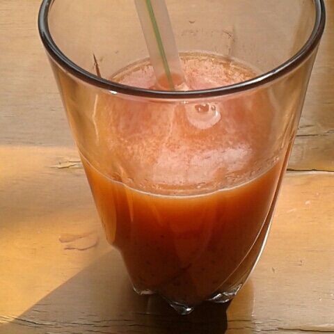 紅柚百香果汁