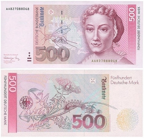 德國發行紙幣以示紀念