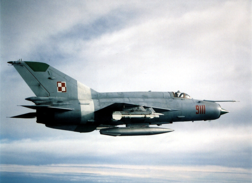 波蘭空軍的米格-21