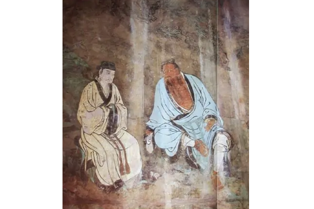 鐘呂論道圖 鐘呂論道圖