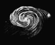 1845年的漩渦星系素描圖