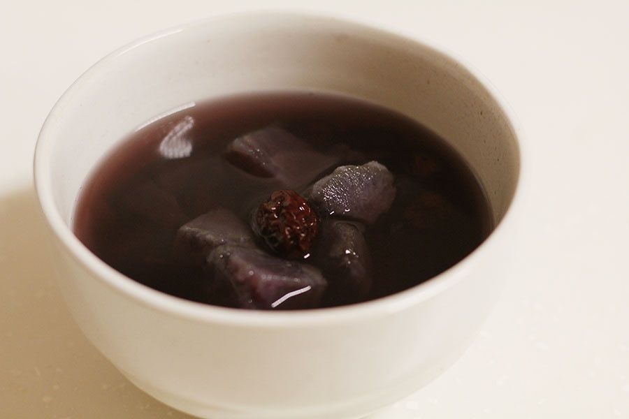 紫薯紅棗湯 紫薯紅棗湯